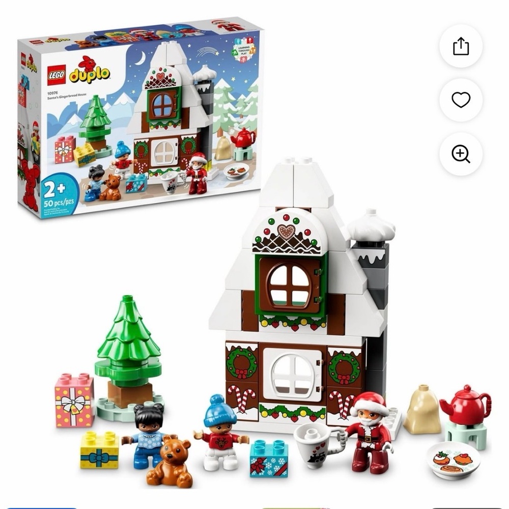 LEGO DUPLO Festive Holiday House Set